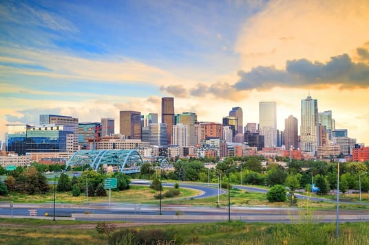 Denver Colorado skyline