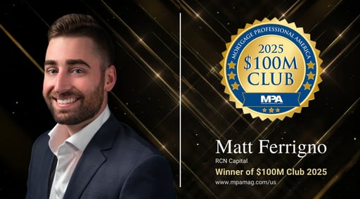 Matt Ferrigno MPA $100M Club 2025