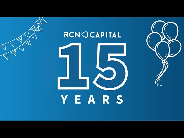We're Celebrating 15 Years of RCN Capital!